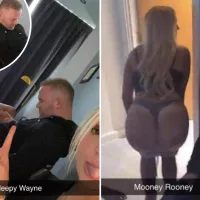 Wayne Rooney photos showing star sleeping next to semi-naked girls revealed after cops drop blackmail investigation