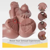 Kate Sex Doll for Men Lifelike Soft Entity Sex Toys with 3 Holes