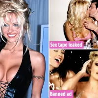 Pamela Andersons biggest scandals including the stolen sex tape banned ads after Lily James signs for new drama