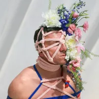 The Brazilian photographer mixing fetishism with flowers