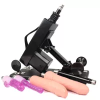 Female Masturbation Sex Machines Automatic Pumping Gun With Dildo Fuck Machine