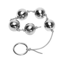 Golf Ball Sized Metal Anal Beads