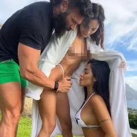 Vdeo: mulher de MC Ryan aparece seminua em festa de magnata