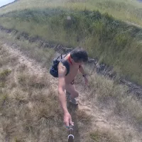 Naked Walk on the Beach