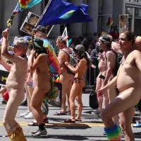 NUDE LOVE PARADE IN SAN FRANCISCO