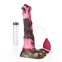 10-calowy silikonowy ko na grze ko wytryskujcy dildo