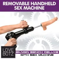 Get wild with Deluxe Bangin Bench Sex Machine- Enjoy bouncy fun with elastic straps!
