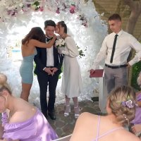 VIP4K. A real wedding anal fuck Bride was nailed by a toastmaster. Hot sex with Jane White