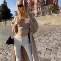 Russia Targets Ukrainian OnlyFans Model for Red Square Stunt