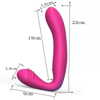 Vielseitiger Trgerloser Doppelter Dildo Für Paare Spielen Und Solospa Von 3251