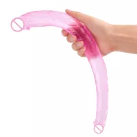 Realistischer Doppelter Dildo Weiches Gelee Material Für Doppelpenetrationspa Von 1733