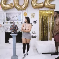 Jerkaoke- Violet Myers and Troy Francisco -ep 1: Brunette Porn