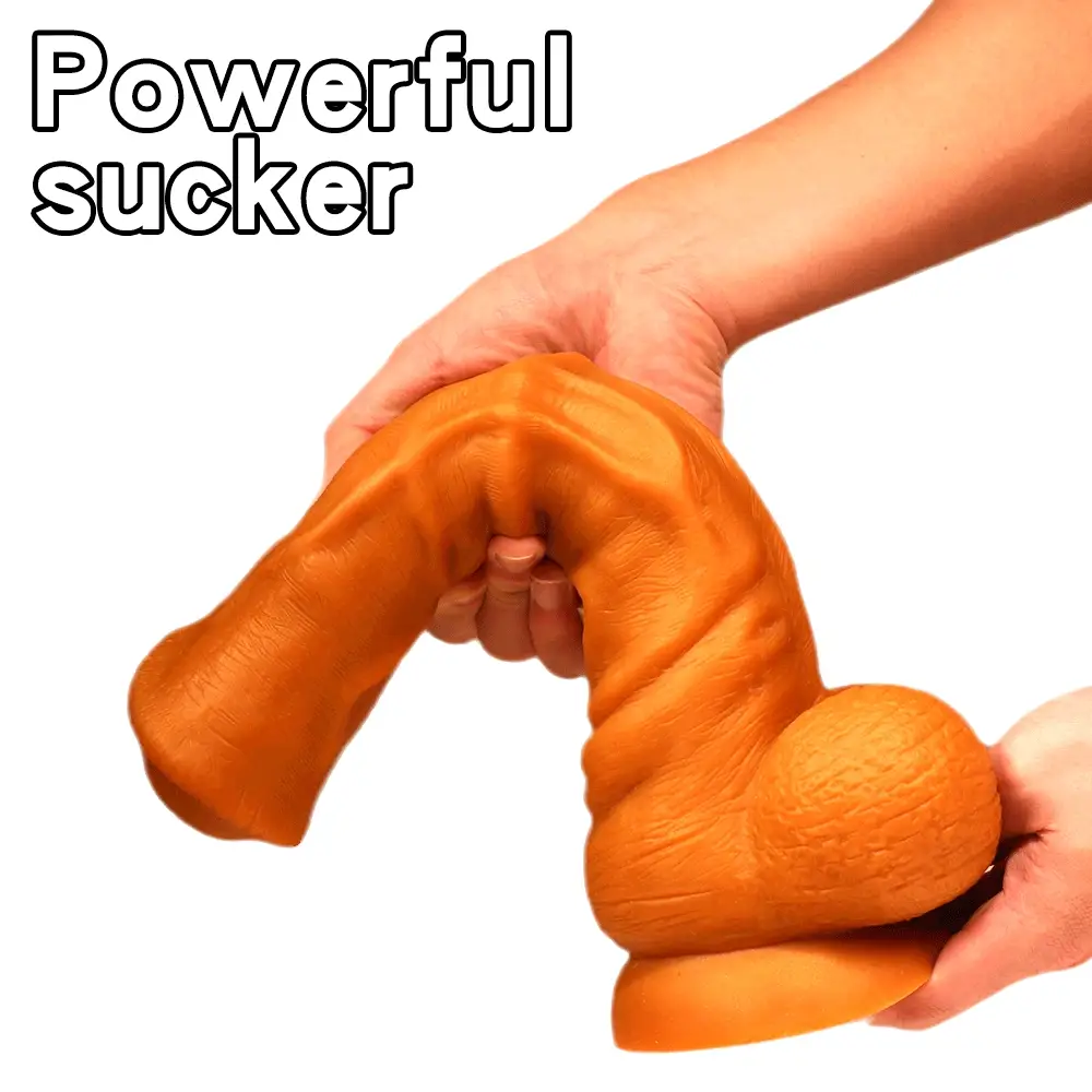 Massive 37cm Flexible Horse Cock Dildo