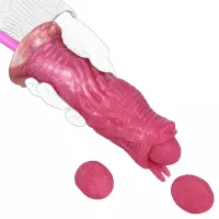 Siliconen Ovipositor Alien Dildo voor BDSM Spel