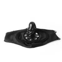 Want to take control? Get the Face Mask with Dildo Gag!