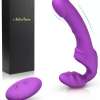 Strapless Strap on Dildo Vibrator Sex Toys