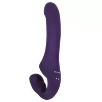 Evolved 2 Become 1 Vibrating Sucking Strapless Strap-On Dildo