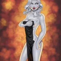 LADY DEATH PINUP
