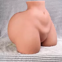 50cm Tanned Skin Ultra Realistic BBW Ass Doll S-TPE Big Butt Sex Doll
