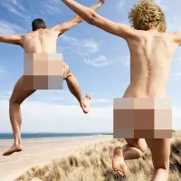 Buttoned-up Britons are finally embracing the nudist beach