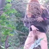 Outdoor Pee Peeing Piss Pissing Public Teen Porn GIF by meandmytoys
