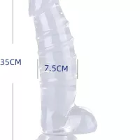 Come Closer Extreme Series Rippled XXXXL Dildo 13.7