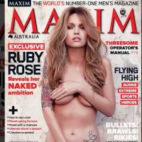 Ruby Rose -- Lighten Up! Blonde Hair and NO CLOTHES PHOTO