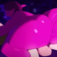 Deltarune Susie x Ralsei cowgirl sex