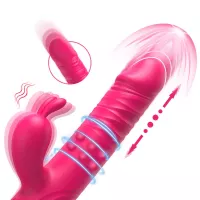 Duwende Dildo Met Clit Vibrator