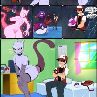 Mewtwo Shadbase gay porn comic
