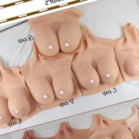 Crossdresser Cosplay Realistic Silicone Breast Form Fake Breasts Huge Fake Boobs for Shemale Transgender
