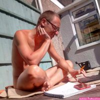 Naked when working from home?