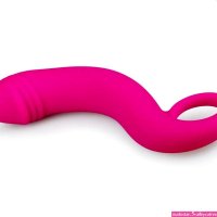 Pink Silicone Prostate Dildo