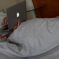 Amateur married couple watching porn together and it continued with moaning and cumshot on pussy