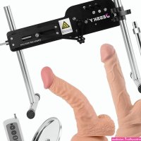 New Quick Air Sex Machine Intellgent APP Remote Controlled with 2 Big Dildos