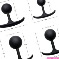 Premium Silicone Weighted Anal Plug