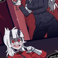Porn comic Helltaker. Ratatatat74 Sex comic gorgeous blondes decided