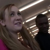 18 year old Amy Valor rides first huge black dick