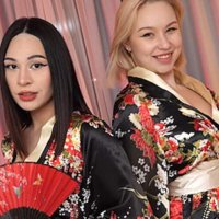 Good anal fucking 2 on 2 with asian vibe