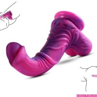Giant Realistic Huge Dong Suction Cup Dildo Alien Anal Plug Sex Toy for Women
