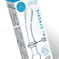 Glas 9.25 Classic Smooth Dual Ended Dildo