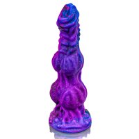 : 9.6 Monster Dildo Fantasy Horse Dildo with 2 Big Knots Huge Dildo Thick Anal Dildo with Strong Suction Cup Dragon Dildo Dog Knot Dildo for Women Sex Anal Toys for Men