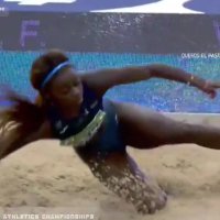 Fatima diame long jump 2020 spanish