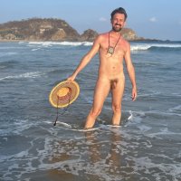 Nude male at beach by TheMaleNudeStock on DeviantArt