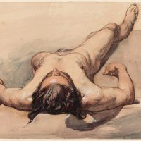 Study of a Male Nude by William Mulready