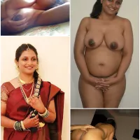 Sexy Tamil Bhabhi leaked album with 55 nudes