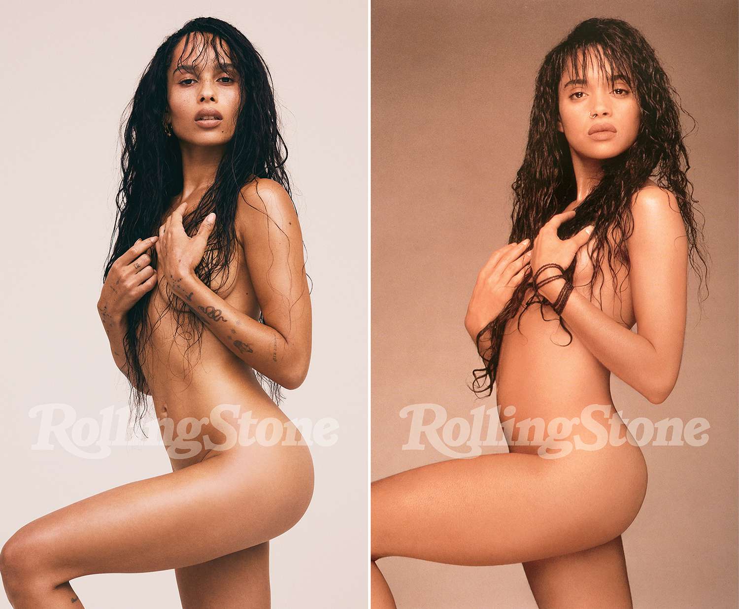 Zoë Kravitz Channels Mom Lisa Bonets Nude Rolling Stone Shoot As She Announces Engagement