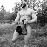 Retro Beefcake Bodyscapes