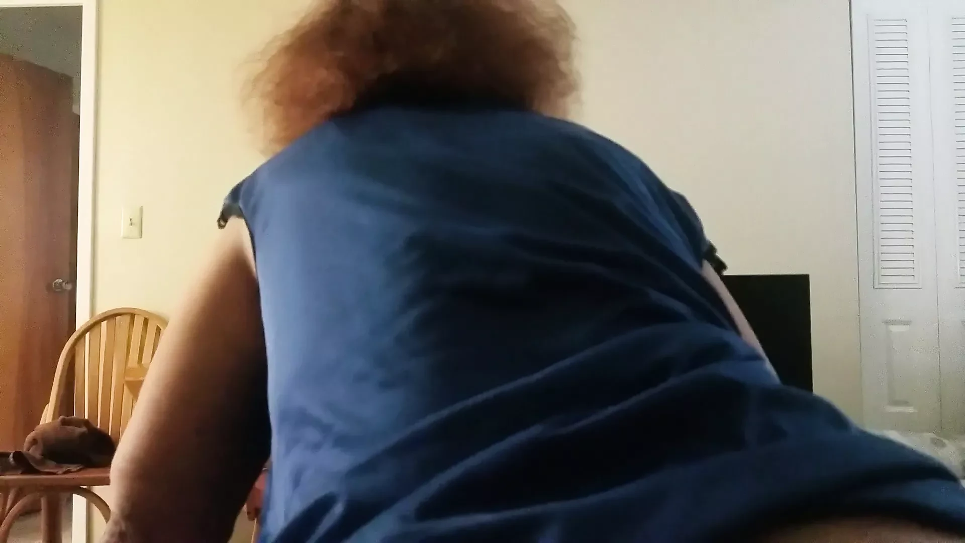 My 82 Year Old Granny Riding My Dick
