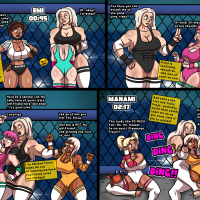 Cage Wrestling at NK: Naptime with Freja 03 by xtramystic on DeviantArt